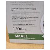 Small Fan Forced Pelonis Space Heater - Powers On - NO SHIPPING