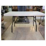 24" x 48" Poly Folding Table - Great Shape! NO SHIPPING