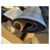 Large Lot of Upholstery Fabric and Supplies in Chest (72" x 25" x 13") and Several Totes Full - NO SHIPPING