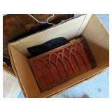 Antique "Vionola" Victrola Record Player with Records and Extra Parts- "The Davenport Phonograph Co." Davenport, IA - NO SHIPPING