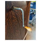 Antique "Vionola" Victrola Record Player with Records and Extra Parts- "The Davenport Phonograph Co." Davenport, IA - NO SHIPPING