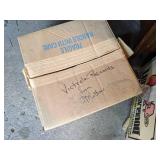 Antique "Vionola" Victrola Record Player with Records and Extra Parts- "The Davenport Phonograph Co." Davenport, IA - NO SHIPPING