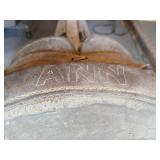 Vintage Saddle - Marked "Dick Muckleroy" or "Dick Mockleroy" Phoenix AZ - NO SHIPPING