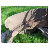 Vintage Saddle - Marked "Dick Muckleroy" or "Dick Mockleroy" Phoenix AZ - NO SHIPPING