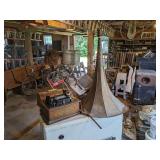 Antique "Edison Standard Phonograph" with Horn and (16) Cylinder Records, Serial No. S217960 - NO SHIPPING