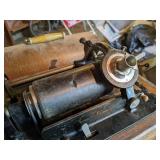 Antique "Edison Standard Phonograph" with Horn and (16) Cylinder Records, Serial No. S217960 - NO SHIPPING