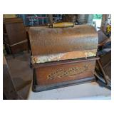 Antique "Edison Standard Phonograph" with Horn and (16) Cylinder Records, Serial No. S217960 - NO SHIPPING