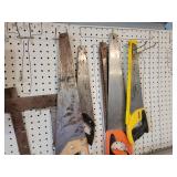 72" Aluminum Level with Wood Case, Squares and Saws - NO SHIPPING