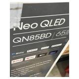 SAMSUNG 65IN TV, BROKEN SCREEN