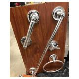 DISPLAY BOARD, TOWEL HANGERS