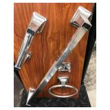 DISPLAY BOARD, TOWEL HANGERS