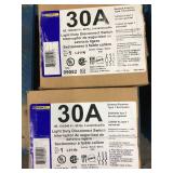 2 @ SQUARE D LIGHT DUTY DISCONNECTS