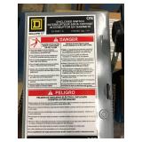 2 @ SQUARE D LIGHT DUTY DISCONNECTS