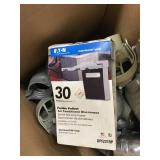 ASSORTED ELECTRICAL SERVICE END CAPS