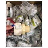 ASSORTED PLUMBING ENDS/PARTS