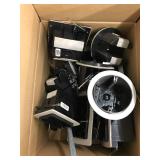 ASSORTED BLACK OUTLET BOXES