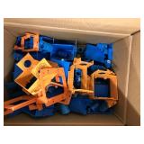 ASSORTED BLUE OUTLET BOXES