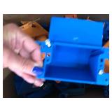 ASSORTED BLUE OUTLET BOXES