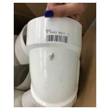 ASSORTED WHITE PVC PARTS