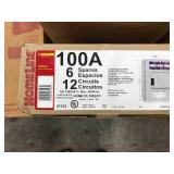 SQUARE D CIRCUIT BREAKER LOAD CENTER BOX