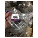 ASSORTED GALVANIZED PIPE PARTS