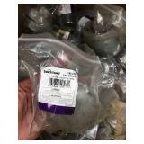 ASSORTED GALVANIZED PIPE PARTS