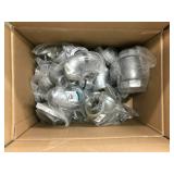 ASSORTED GALVANIZED PLUMBING PARTS