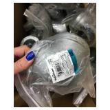 ASSORTED GALVANIZED PLUMBING PARTS