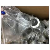 ASSORTED GALVANIZED PLUMBING PARTS