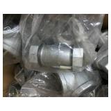 ASSORTED GALVANIZED PLUMBING PARTS