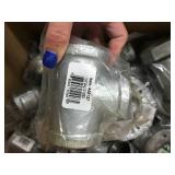 ASSORTED GALVANIZED PLUMBING PARTS