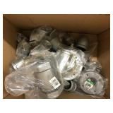 ASSORTED GALVANIZED PLUMBING PARTS
