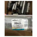 ASSORTED GALVANIZED STEEL PLUMBING ITEMS