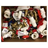 ASSORTED PLUMBING SHUT OFF VALVES
