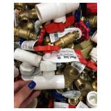 ASSORTED PLUMBING SHUT OFF VALVES