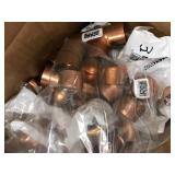 COPPER PLUMBING ITEMS