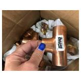 COPPER PLUMBING ITEMS