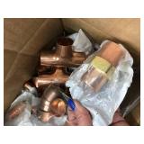 COPPER PLUMBING ITEMS