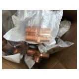 COPPER PLUMBING ITEMS