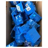 BLUE OUTLET BOXES