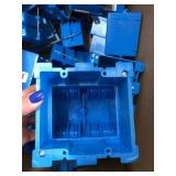 BLUE ELECTRICAL BOXES