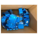 BLUE ELECTRICAL BOXES