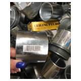 ASSORTED GALVENIZED PLUMBING ITEMS