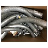 GALVENIZED PIPING, ASSORTED SIZES