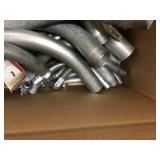 GALVENIZED PIPING, ASSORTED SIZES