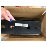 ASSORTED BLACK BRACKETS