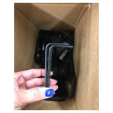 ASSORTED BLACK BRACKETS