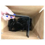 ASSORTED BLACK BRACKETS