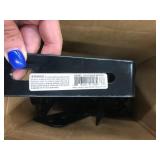 ASSORTED BLACK BRACKETS