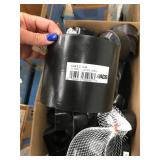 BLACK PLASTIC PLUMBING ITEMS